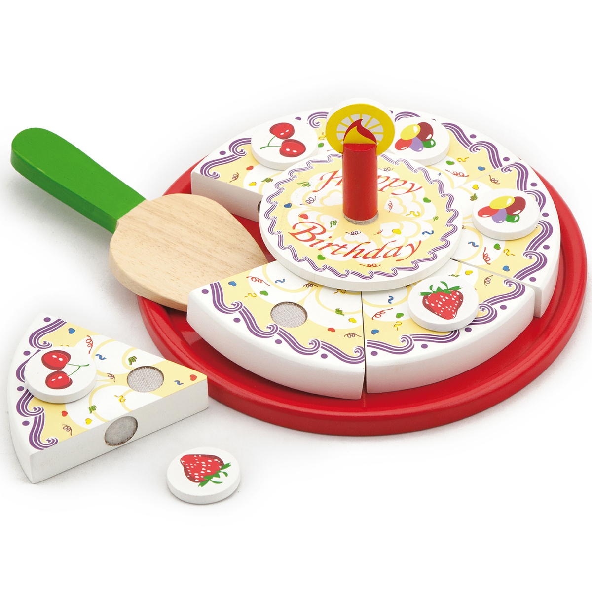 Viga Toys puidust sünnipäeva kook