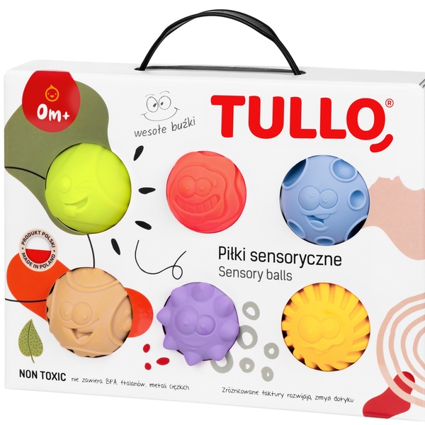 Tullo sensoorsed pallid „Näod“, 6 tk image 2