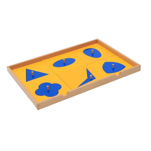 Montessori geomeetriliste kujundite komplekt image 2