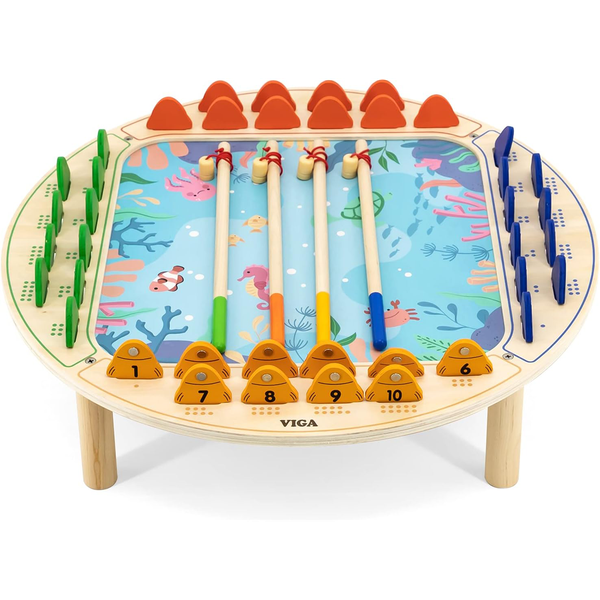 Viga Toys puidust mäng: "Kalapüük" image 1