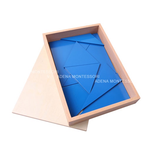 Montessori konstrueerimise komplekt kolmnurkadega image 7