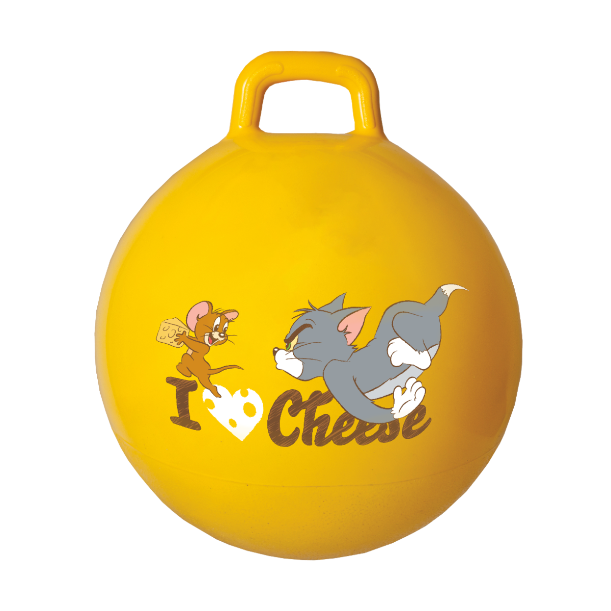  Hüppepall Fun Ball kollane