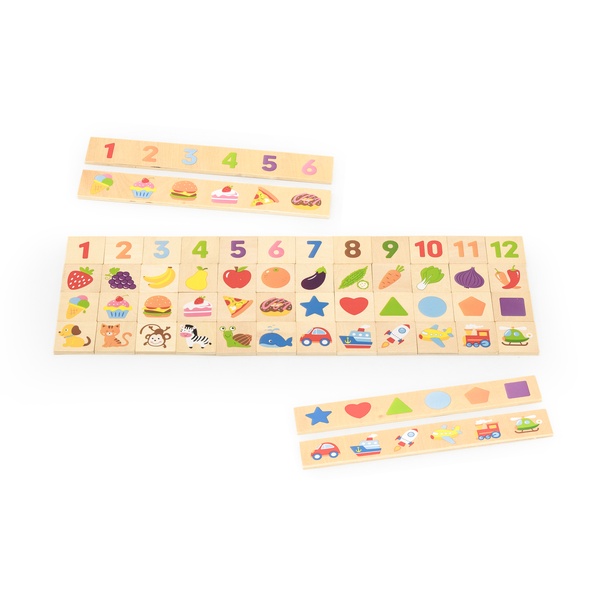 Viga Toys puidust piltide sorteerimise karp image 2