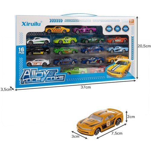 Mudelautod 1:64, 16 tk/kompl image 2