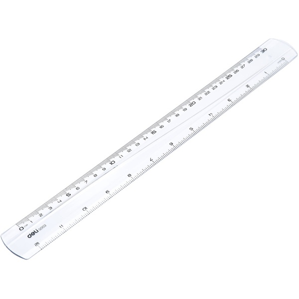 Joonlaud DELI Pioneer 30cm läbipaistev