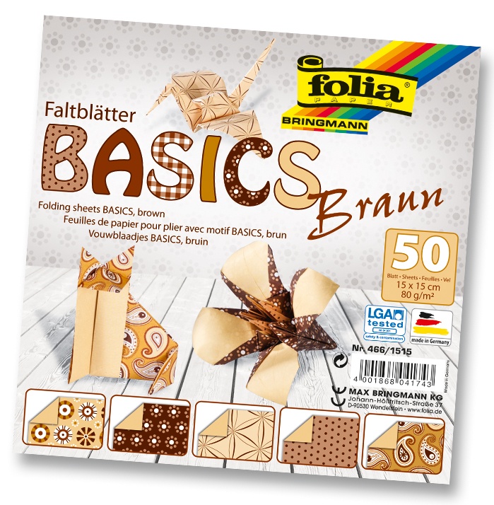 Voltimispaber Basics PRUUN 15*15cm 50L