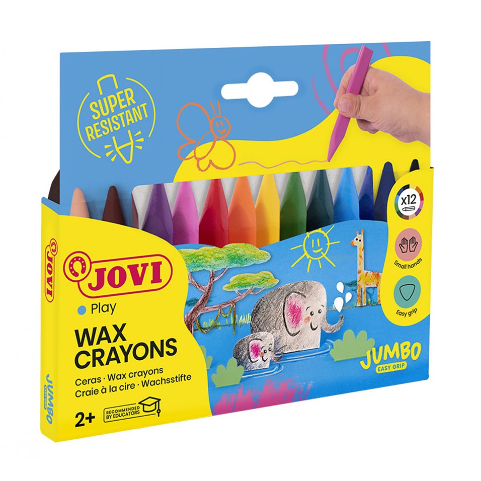 Vahakriidid JOVI TRIWAX 12 tk