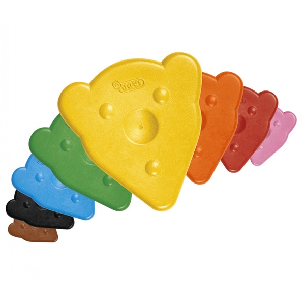 Vahakriidid "Magic Bear" JOVI 8 tk põhivärvid image 2