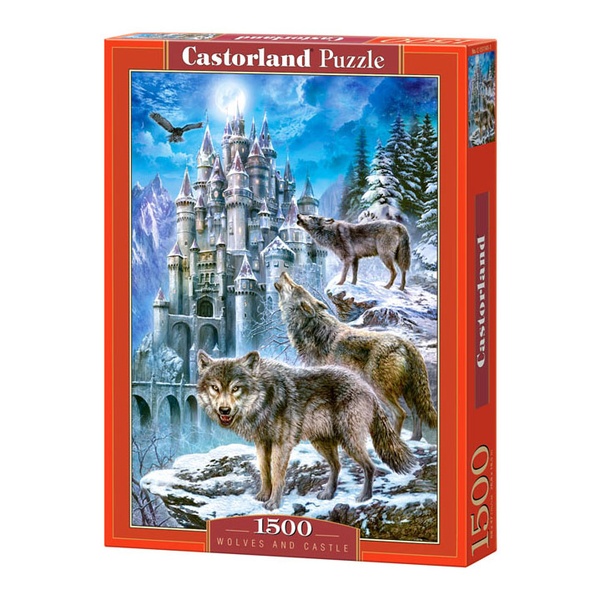 Pusle 1500-osaline "Wolves and Castle"