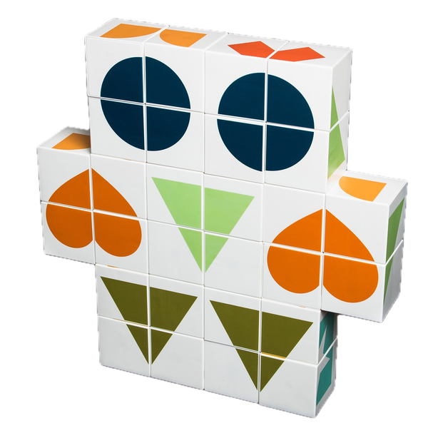 RINGONI Magnetkuubikud kujunditega image 3