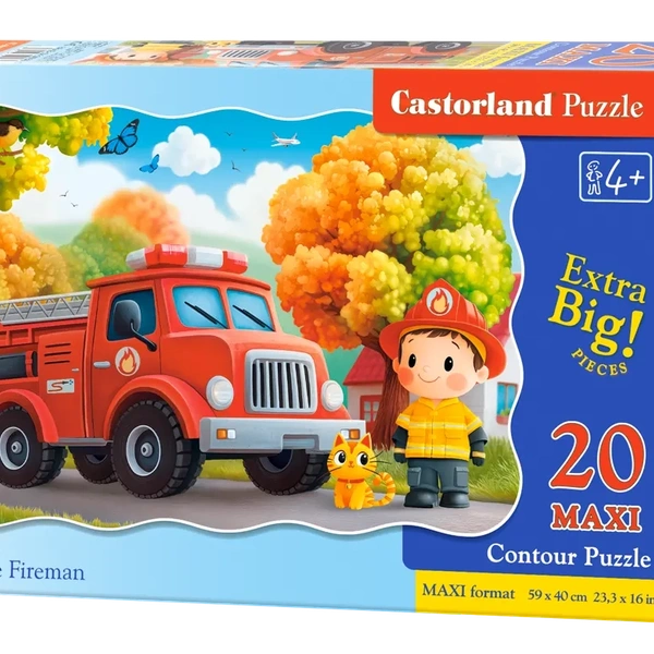 Pusle Maxi 20-osaline "Väike tuletõrjuja" image 2