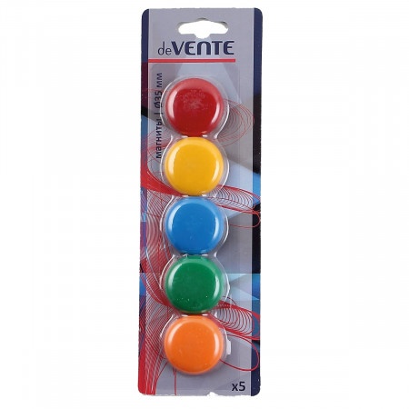 Tahvlimagnetid deVente 35 mm 5 tk/pk
