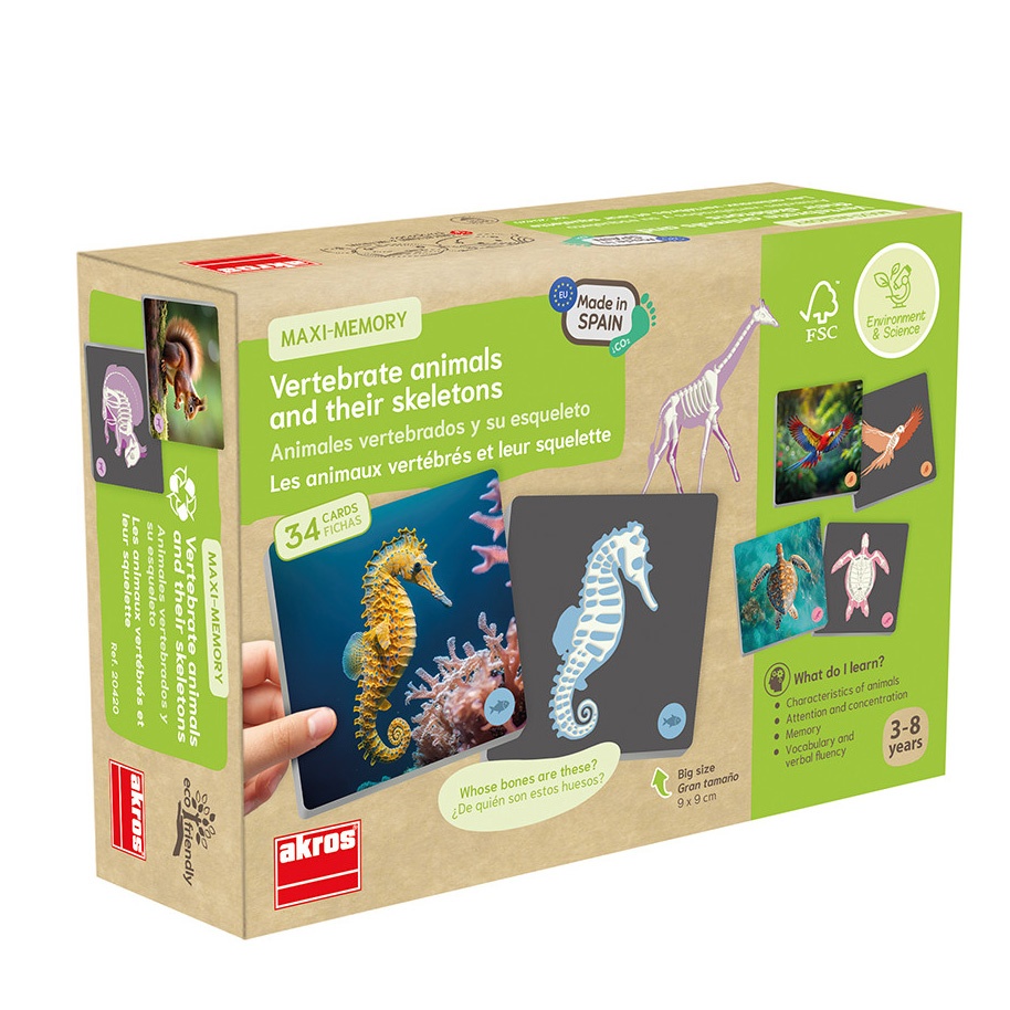 Maxi memory "Selgroogsed ja nende skeletid"