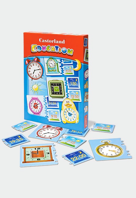 Pusle Castorland Education Tunne kella