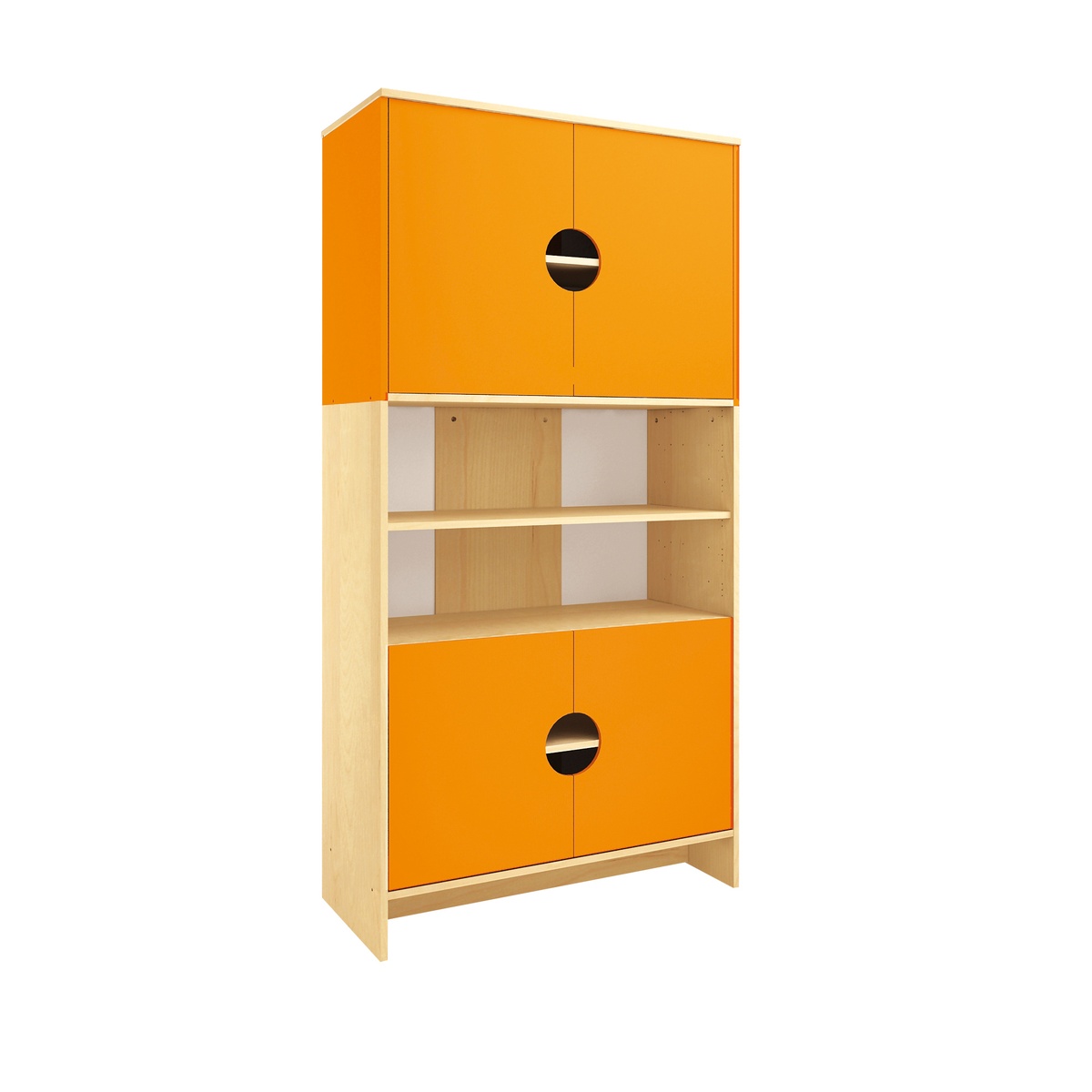 Kapp MODERN ustega ja riiulitega, oranž