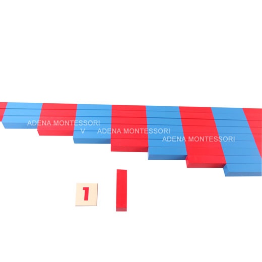 Montessori arvude õppimise pulgad 1–10 image 6