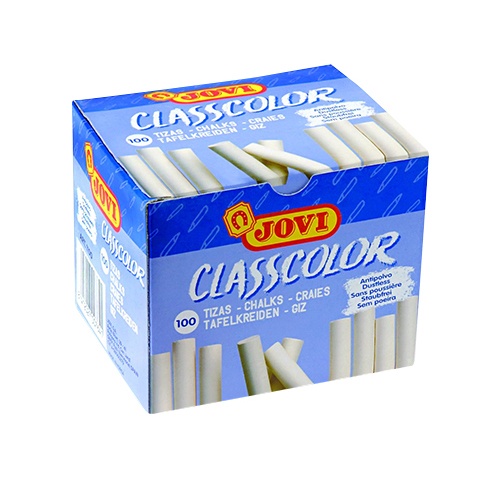 Tahvlikriidid JOVI ümar valge 100 tk