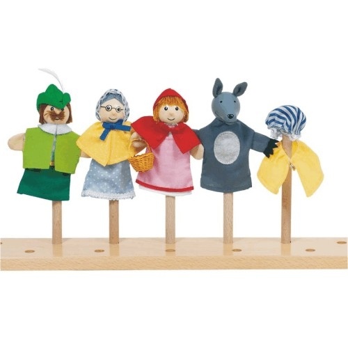 Näpunukkude komplekt "Punamütsike"