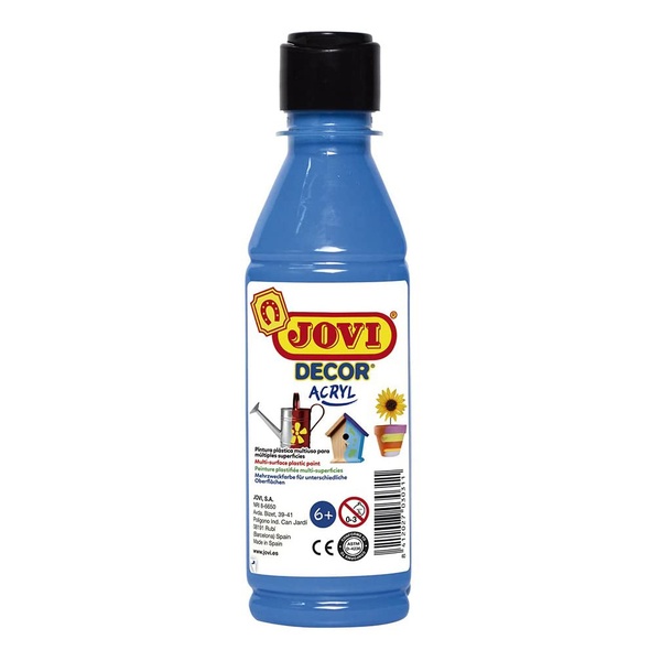 Akrüülvärv JOVIDECOR 250 ml helesinine