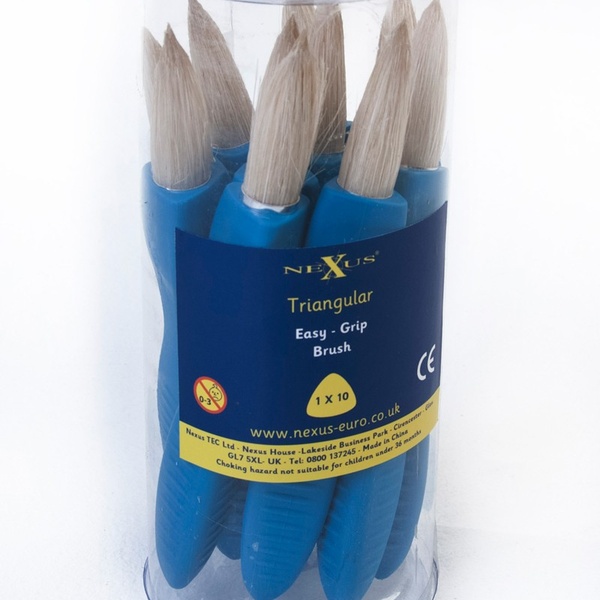 Nexuse kolmnurkne pintsel Jumbo L sinine image 1
