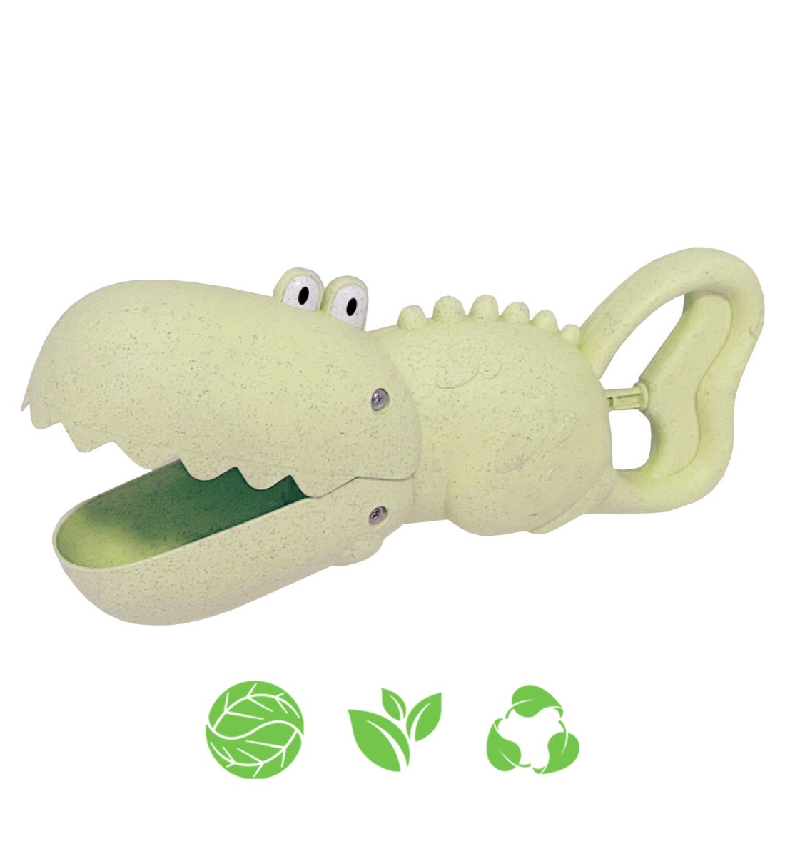 WOOPIE GREEN krokodillikujuline liivakühvel