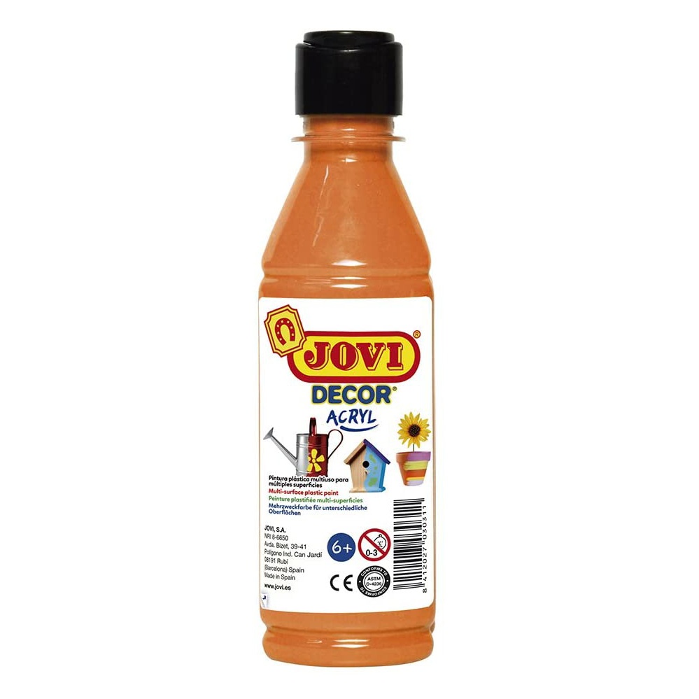 Akrüülvärv JOVIDECOR 250 ml oranž