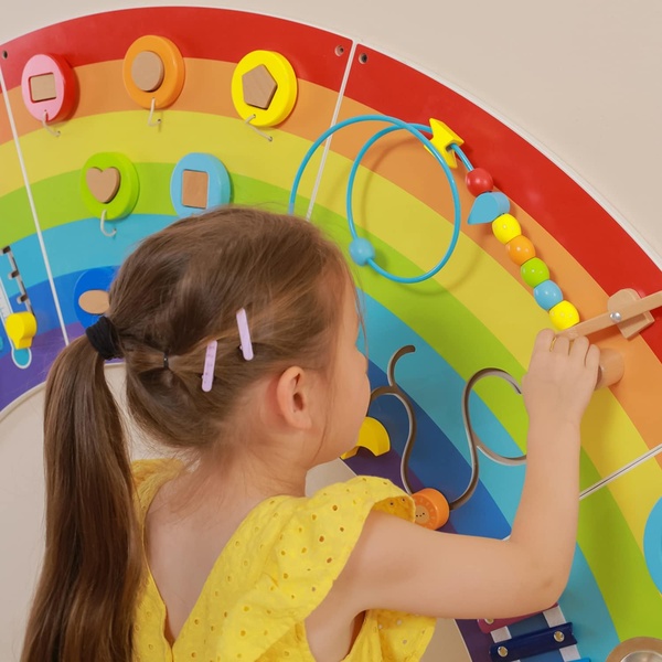 Viga Toys tegevustahvel VIKERKAAR image 3