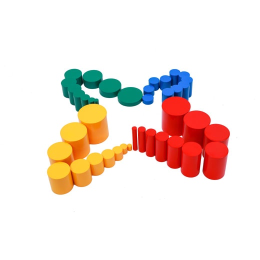 Montessori silindrite komplekt image 3