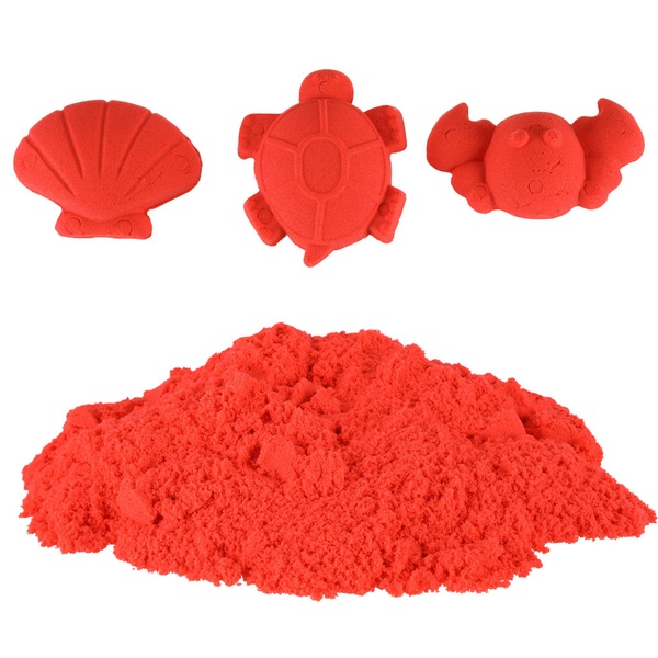 Kineetiline liiv lastele punane 1 kg image 2