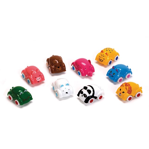 Auto Lõbus loomake 8 cm