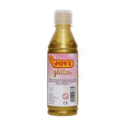 Guašš JOVI glitter 250 ml kuldne