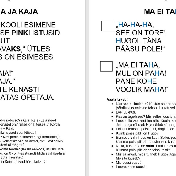 Lugemik-tööraamat "Ma tunnen kolme tähte" image 3