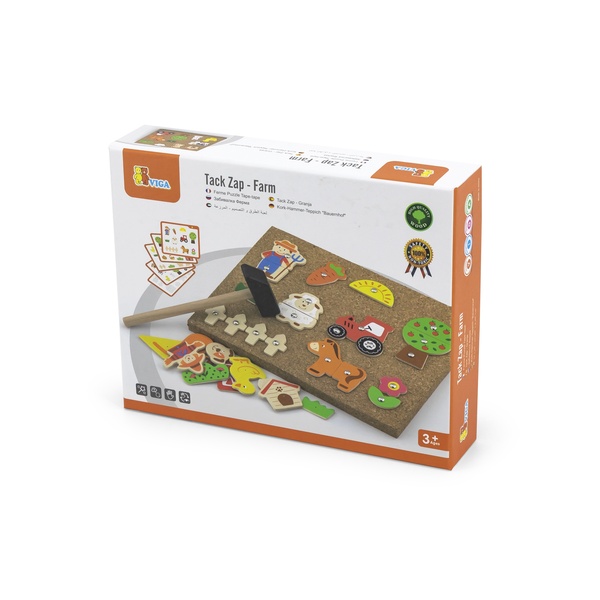 Viga Toys haamrimäng Talu image 3