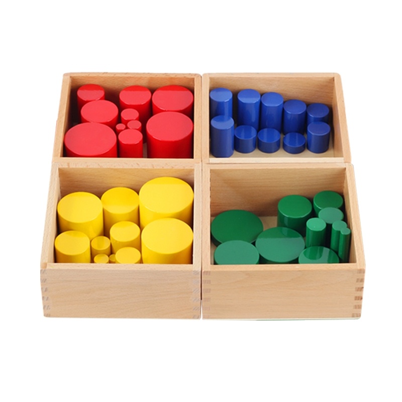 Montessori silindrite komplekt