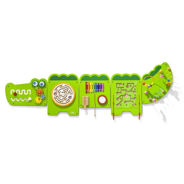 Viga Toys tegevustahvel KROKODILL