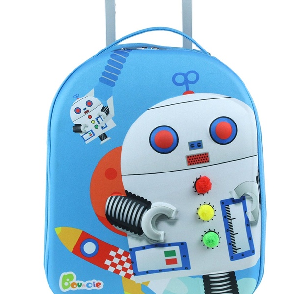 Laste reisikott ratastel "Robot"