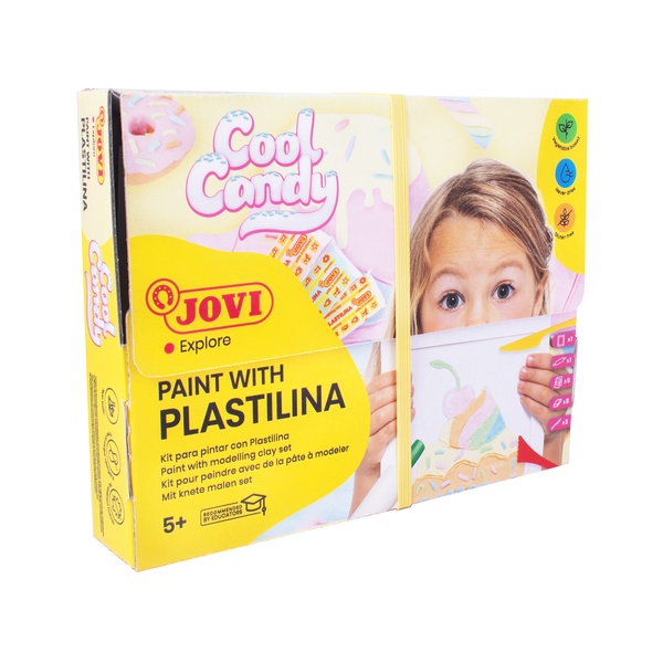 Plastiliiniga maalimise komplekt "Cool candy" image 1