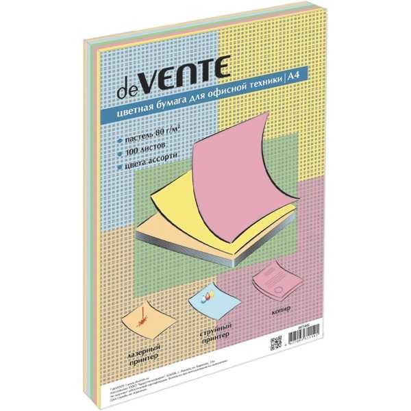Koopiapaber deVENTE A4/100L pastelsed toonid
