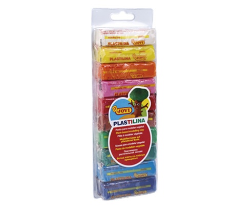 Plastiliini komplekt JOVI, 10 tk 25g