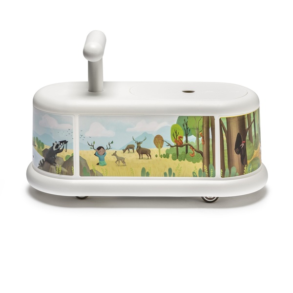 Pealeistutav auto La Cosa valge  image 4