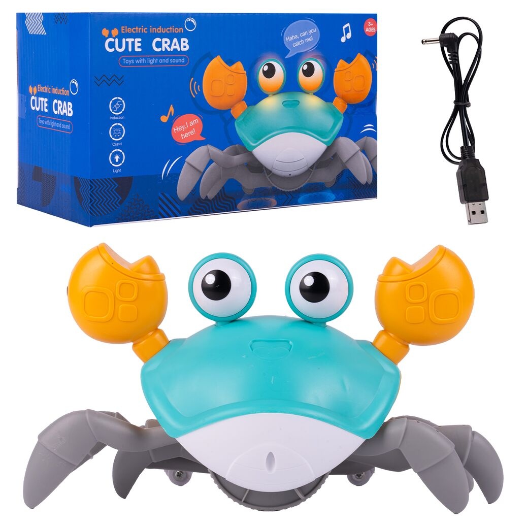 Interaktiivne mänguasi KRABI - liikumine + muusika