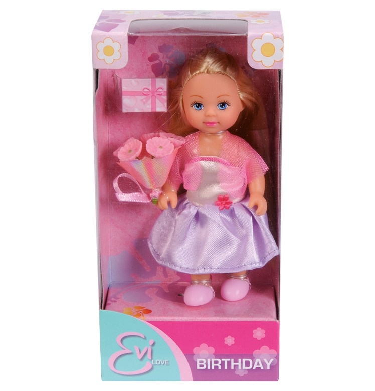 Nukk Steffi EVI 12 cm lilledega