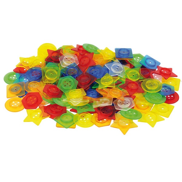 Läbipaistvad plastnupud + paelad