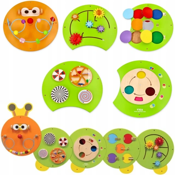 Viga Toys tegevustahvel RÖÖVIK image 2
