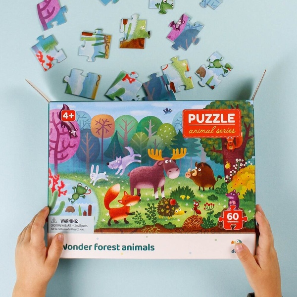 Pusle "Metsloomad" 60 osa image 4