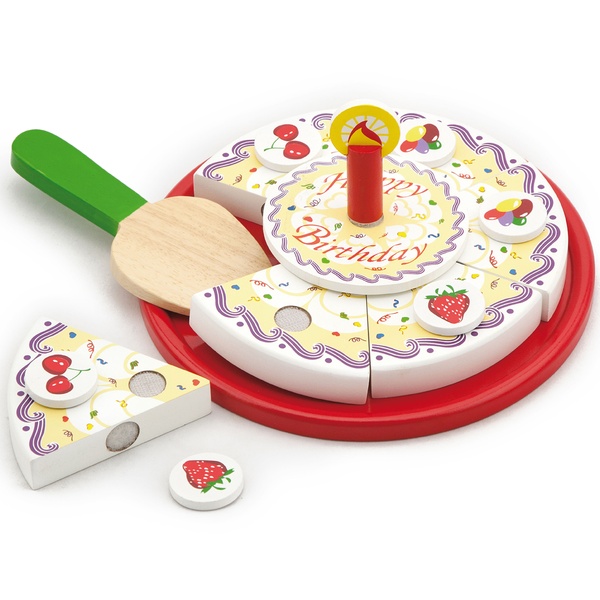 Viga Toys puidust sünnipäeva kook image 1