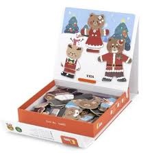 Viga Toys Puidust karupere riietamise mäng image 2