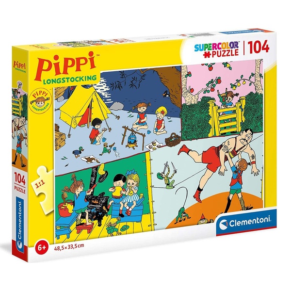 Pusle Pipi Pikksukk 104 osa