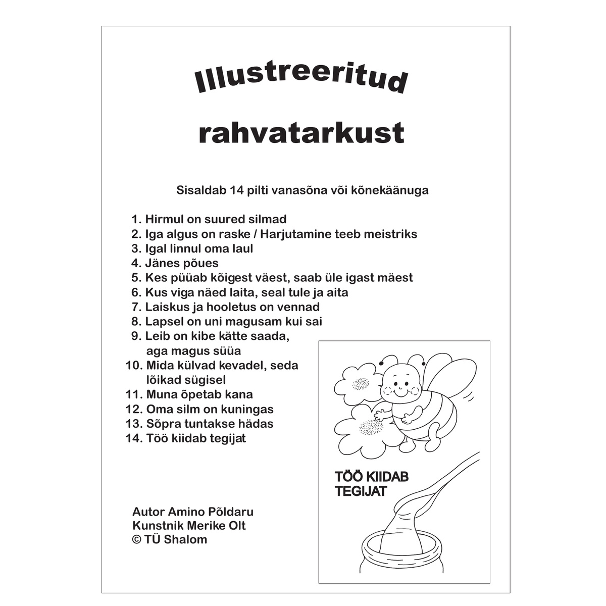 14 illustreeritud rahvatarkust