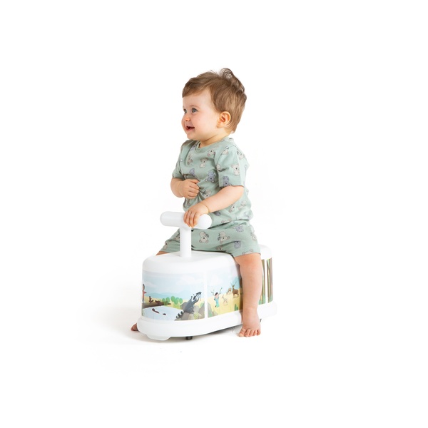 Pealeistutav auto La Cosa valge  image 7